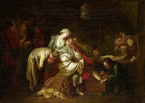 Jean Calas' Farewell To His Family — Даниэль Николаус Чодовский