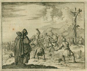 Crucifixion Of Apostle Matthew, Ad 70 — Jan Luyken