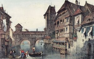 Nuremberg Executioner Tower Water Tower — Samuel Prout