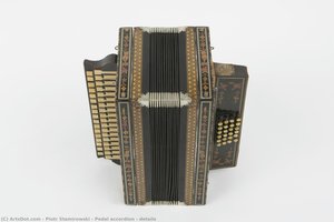Pedal accordion - details