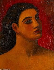 Portrait Of Miss Davies — Mark Gertler