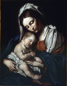 Madonna And Child — Giovanni Battista Salvi, Baroque