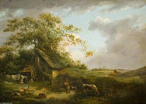 Landscape (storm Cloud) — George Morland