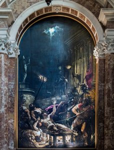 The Martyrdom Of St. Lawrence — Titian Ramsay Peale Ii, Renaissance
