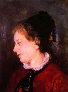 Portrait Of Madame Sisley — Mary Stevenson Cassatt