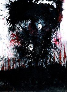 Dread 1 15×21cm Ink ×paper 2022