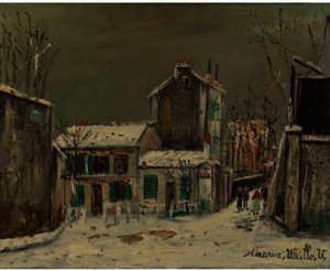 The Lapin Agile 6 — Maurice Utrillo, Impressionism