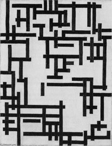 Composition Xiii (woman In Studio) — Theo Van Doesburg