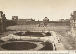 Paris: The Louvre And The Tuileries As Seen From The Court Of Napoleon, Baldus — Édouard-denis Baldus, 19th Century Photography