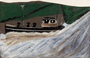 Boat With Figures — Alfred Wallis