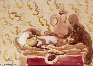 Still Life With Jug And Knife — Duncan Grant