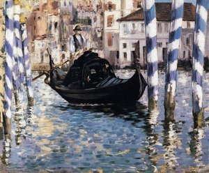 Blue Venice — Édouard Manet, Impressionism
