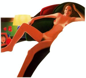 Nude With Lamp — Tom Wesselmann