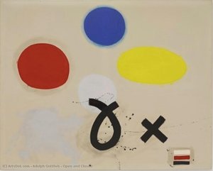 Open And Closed — Adolph Gottlieb