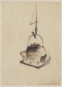 Badger Tea Kettle — Katsushika Hokusai