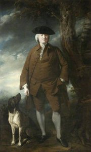 Sir Walter Calverley Blackett (1707–1777), 2nd Bt — Sir Joshua Reynolds, Rococo Portrait