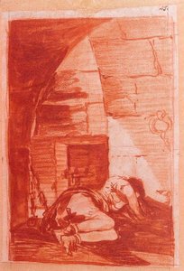 Mujer En Prisión — Francisco José De Goya Y Lucientes, Romanticism