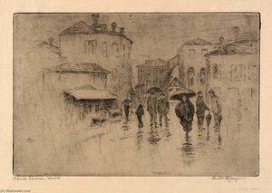 April Shower, Venice — Bertha Evelyn Jaques