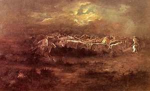 The Last Stand, (painting) — Charles Marion Russell