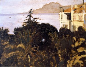 Cannes, Garden On The Mediterranean — Jean-édouard Vuillard