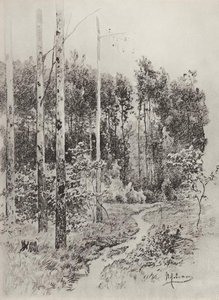 Path In The Forest — Isaak Ilyich Levitan