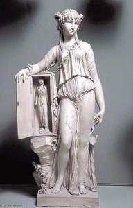 Egyptian Woman With Naos — Claude Michel (clodion), Neoclassicism
