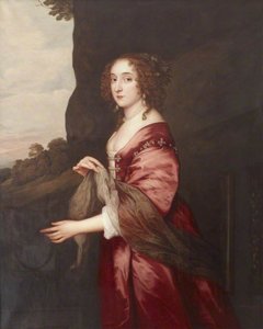 The Honourable Elizabeth Hervey (c.1610 1620–1700), The Honourable Mrs John Hervey (after Anthony van Dyck)