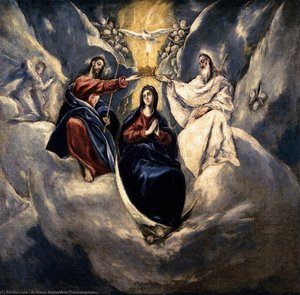 The Coronation Of The Virgin — El Greco