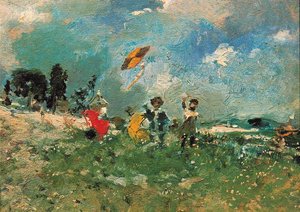 The Kite — Ignacio Pinazo Camarlench