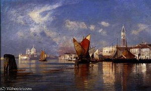 On The Lagoon, Venice — Ascan Lutteroth