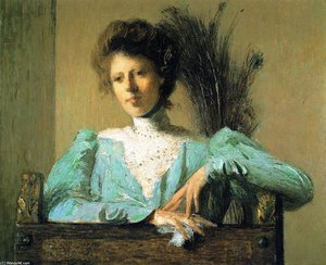 Peacock Feathers — Julian Alden Weir