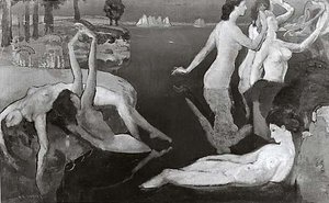The Pool, (painting) — Arthur B. Davies