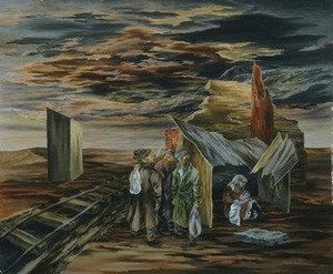 The Refugees — Mitchell Siporin