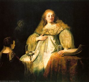 Artemis Museo Del Prado, Madrid — Rembrandt Van Rijn, Baroque