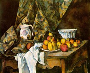 Still Life With Flower Holder — Paul Cézanne