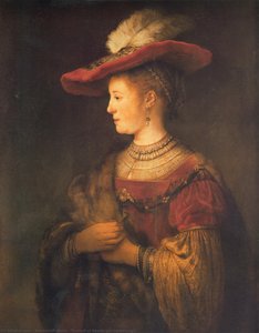 Portrait Of Saskia Van Uylenburgh — Rembrandt Peale