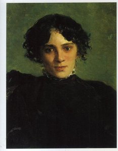 Portrait Of Maria Gabayeva — Nikolai Ge
