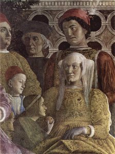 Barbara Of Branderburg And Dwarf — Andrea Mantegna, Early Renaissance