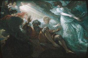 Moses Shown The Promised Land — Benjamin West