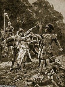 William Receives News Of The Rising Of The North — Richard Caton Woodville