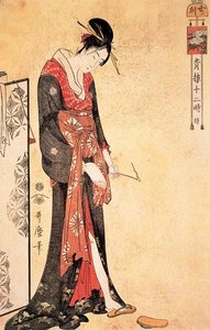 The Hour Of The Snake — Kitagawa Utamaro, Ukiyo-e
