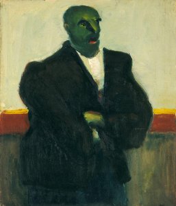 Untitled (man With Green Face) — Mark Rothko, Abstract Expressionism