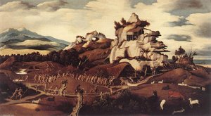 West Indian Landscape — Jan Mostaert