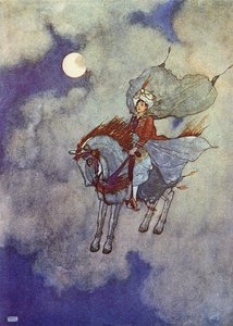 Descent — Edmund Dulac