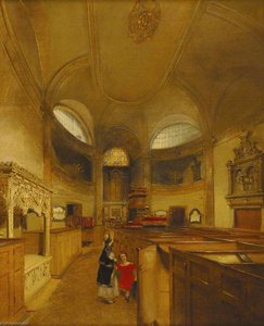 Interior Of St Martin Outwich, London — Daniel Pasmore