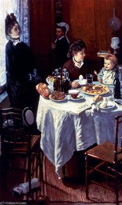 El Almuerzo — Claude Monet
