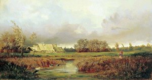 Marsh In Autumn — Efim Efimovich Volkov