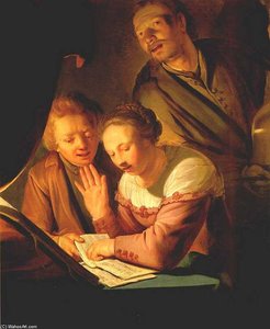 Musical Trio — Pieter De Grebber, Baroque