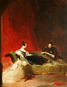 The Conversation (sketch For 'the Story Of My Life') — Henry Liverseege