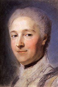 Study For Portrait Of Unknown Woman — Maurice Quentin De La Tour